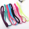1 pc Women Men Yoga Headband Sport Anti-Slip Rubber Unisex Hair Accessories Summer New Fashion Fluorescent Green Hairband