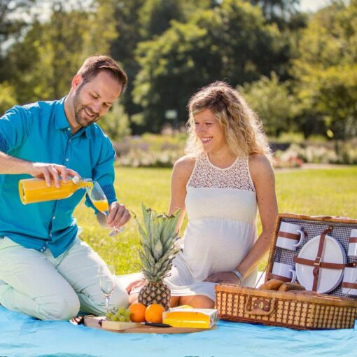 Outdoor Portable Beach Mat Folding Camping Pocket Picnic Mat Waterproof Moistureproof Tent Ground Mattress Lightweight Blanket
