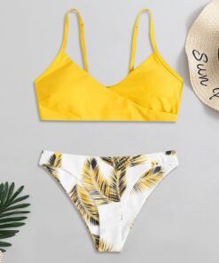 Bikini Women Swimwear Floral Random Print Bikini Set Push-Up Bikinis Sexy Biquini Swim Suit Female Beachwear Swimming