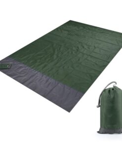 2*2M Portable Picnic Mat Waterproof Beach Mat Pocket Blanket Camping Tent Ground Mat Mattress Outdoor Camping Sleeping Mat