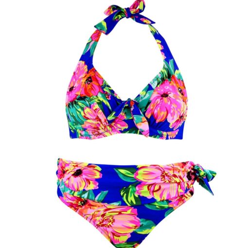Large size Swimsuit 2020 Sexy Women Swimwear Female Push Up High Waist Bikini Brazilian Bikini set Biquini Bathing Suit Women