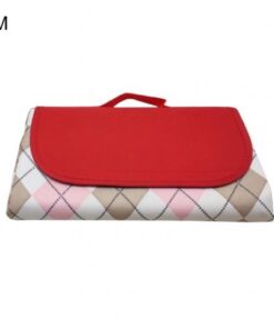 Portable Foldable Outdoor Camping Mat Widen Picnic Mat Plaid Beach Blanket Baby Multiplayer Mat Waterproof Beach Carpet