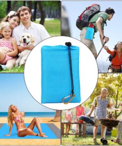 2*2M Portable Picnic Mat Waterproof Beach Mat Pocket Blanket Camping Tent Ground Mat Mattress Outdoor Camping Sleeping Mat