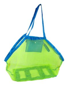 Portable Beach Bag Swimming Bag Outdoor Beach Park Swimming Kids Children Toys Towel Clothes Mesh Storage Bag Organizer