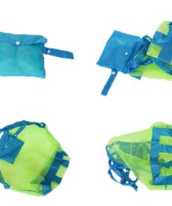 Portable Beach Bag Swimming Bag Outdoor Beach Park Swimming Kids Children Toys Towel Clothes Mesh Storage Bag Organizer