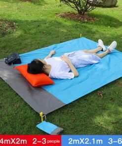 2*2M Portable Picnic Mat Waterproof Beach Mat Pocket Blanket Camping Tent Ground Mat Mattress Outdoor Camping Sleeping Mat