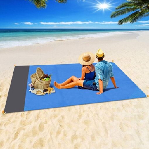 1Days Ship 200x210cm Beach Mat Waterproof Beach Blanket Outdoor Portable Picnic Mat Camping Ground Mat Camping Bed