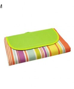Portable Foldable Outdoor Camping Mat Widen Picnic Mat Plaid Beach Blanket Baby Multiplayer Mat Waterproof Beach Carpet