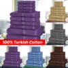 100%Turkish CottonTowels Bathroom High Quality Super Absorbent Luxury Soft Cotton Bathroom Towel Hand Towel toalla playa 34x74cm