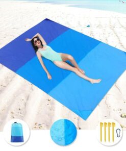 1Days Ship 200x210cm Beach Mat Waterproof Beach Blanket Outdoor Portable Picnic Mat Camping Ground Mat Camping Bed