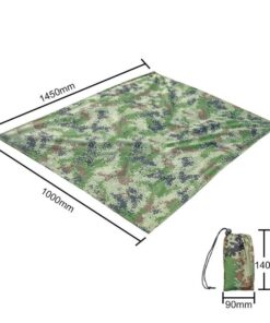 Durable Camping Mat Sand Beach Camouflage Moisture Blanket Outdoor Picnic Camping Waterproof Mat for Hiking and Travel