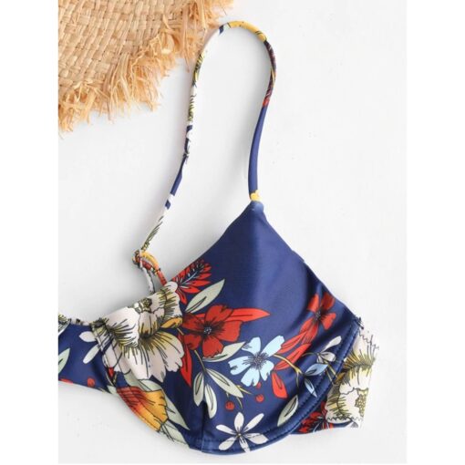 Sale Bikini Summer Floral Bikini Set Low Waist Swimwear Women Brazilian Bathing Suit Sexy Swimsuit Female Brazilian Biquini Q30