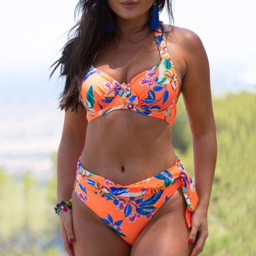Large size Swimsuit 2020 Sexy Women Swimwear Female Push Up High Waist Bikini Brazilian Bikini set Biquini Bathing Suit Women