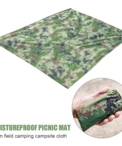 Durable Camping Mat Sand Beach Camouflage Moisture Blanket Outdoor Picnic Camping Waterproof Mat for Hiking and Travel