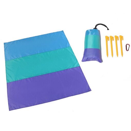 1Days Ship 200x210cm Beach Mat Waterproof Beach Blanket Outdoor Portable Picnic Mat Camping Ground Mat Camping Bed