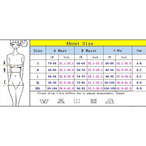 Large size Swimsuit 2020 Sexy Women Swimwear Female Push Up High Waist Bikini Brazilian Bikini set Biquini Bathing Suit Women