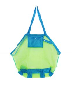 Portable Beach Bag Swimming Bag Outdoor Beach Park Swimming Kids Children Toys Towel Clothes Mesh Storage Bag Organizer