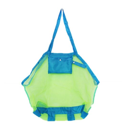 Portable Beach Bag Swimming Bag Outdoor Beach Park Swimming Kids Children Toys Towel Clothes Mesh Storage Bag Organizer