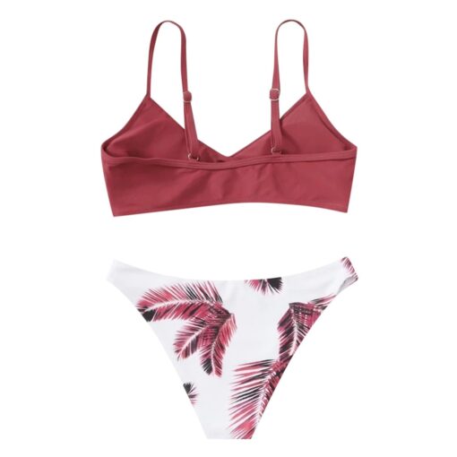 Bikini Women Swimwear Floral Random Print Bikini Set Push-Up Bikinis Sexy Biquini Swim Suit Female Beachwear Swimming