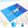 1Days Ship 200x210cm Beach Mat Waterproof Beach Blanket Outdoor Portable Picnic Mat Camping Ground Mat Camping Bed
