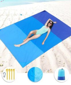 1Days Ship 200x210cm Beach Mat Waterproof Beach Blanket Outdoor Portable Picnic Mat Camping Ground Mat Camping Bed