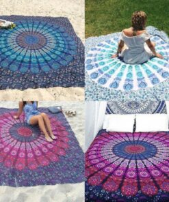 Beach Towel Tassel Yoga Mat Carpet Tapete Doormat Tapestry Indian Mandala Blankets Bathroom Carpet Camping Mattress 3 Colors