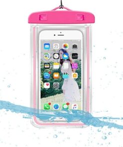 Waterproof Phone Pouch Drift Diving Swimming Bag Underwater Dry Bag Case Cover For Phone Water Sports Beach Pool Skiing 6 inch