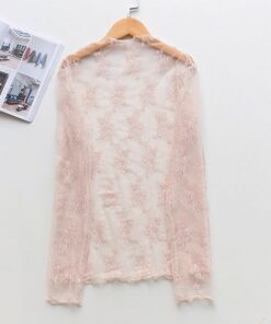 TOKITIND Saida De Praia Beach Cover Up Pareo Playa Coverup Dress Vestido Livre Swimsuit Wear Swimwear White Lace Women Beachwear