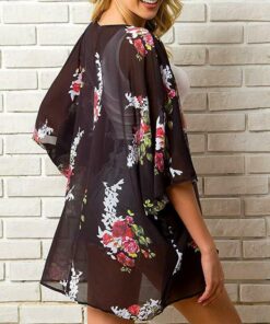 13 Styles Women Chiffon Kimono Beach Cardigan Bikini Cover Up Wrap Beachwear Dress