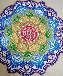 Beach Towel Tassel Yoga Mat Carpet Tapete Doormat Tapestry Indian Mandala Blankets Bathroom Carpet Camping Mattress