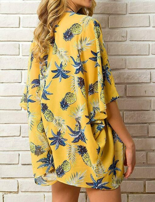 13 Styles Women Chiffon Kimono Beach Cardigan Bikini Cover Up Wrap Beachwear Dress