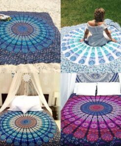 Beach Towel Tassel Yoga Mat Carpet Tapete Doormat Tapestry Indian Mandala Blankets Bathroom Carpet Camping Mattress 3 Colors