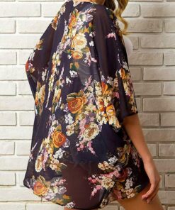 13 Styles Women Chiffon Kimono Beach Cardigan Bikini Cover Up Wrap Beachwear Dress