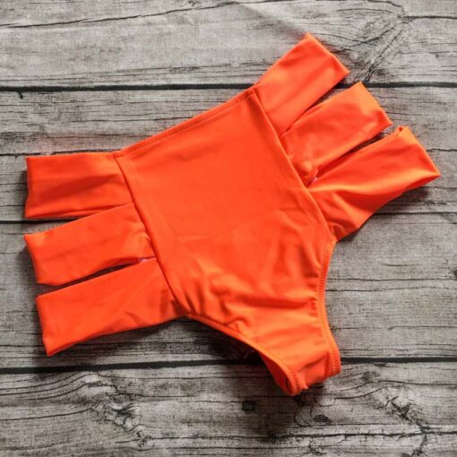 S-XL Wholesale High Waist Women Bikini Bottom Shorts Elactic Women Swimwear Bottoms 5 Color Bathing Suit Beachwear Thong Shorts