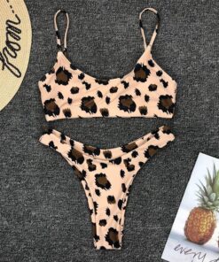 Snakeskin Bikini Women Swimwear Leopard Bikinis Sexy Biquini Swim Suit Push Up Swimsuit Female Beachwear Swimming Bikini Women
