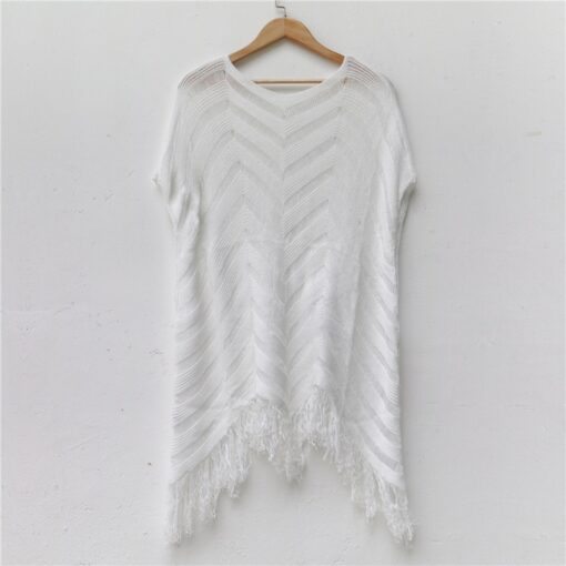 Tassel Woman Tunic Beach Dress Black Beachwear Swimsuit Swim Wear Dresses Womens Bathing Suit Cover Ups White Black V Style Sexy