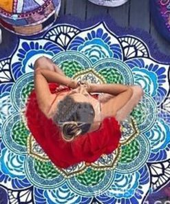 Beach Towel Tassel Yoga Mat Carpet Tapete Doormat Tapestry Indian Mandala Blankets Bathroom Carpet Camping Mattress