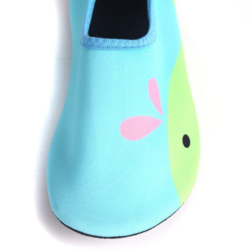 1 Pair Kids Cartoon Swim Shoes Boy Girl Anti Slip Socks Beach Pool Surfing Not Absorbing Water Lightweight Swimming Accessory