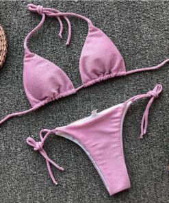 2019 New Ornaments Swimwear Women Sequins Diamond Bikini set Bathing Suit Sexy Push up Stones Straps Swimsuit Monokini Biquini