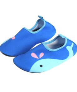 1 Pair Kids Cartoon Swim Shoes Boy Girl Anti Slip Socks Beach Pool Surfing Not Absorbing Water Lightweight Swimming Accessory