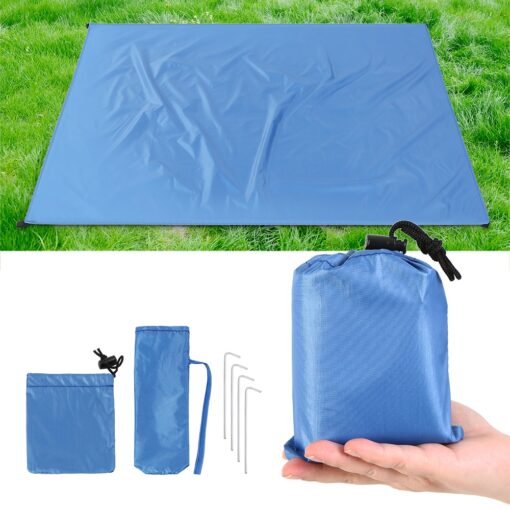 Lightweight Outdoor Camping Mat Cushion Moisture-proof Folding Picnic Mat Seat Waterproof Beach Mat Outdoor Blanket Ground Tarp