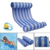 Water hammock inflatable floating bed swimming pool leisure chair light beach swimming hammock water toy adult