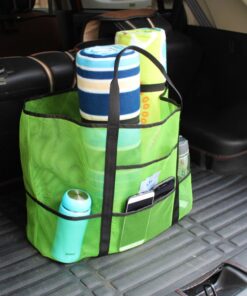 2019 Newest Women Swimming Bag Beach Sand Free Storage Handbag Cosmetic Pouch Portable Foldable Mesh Bags For Toys Shoes Clothes