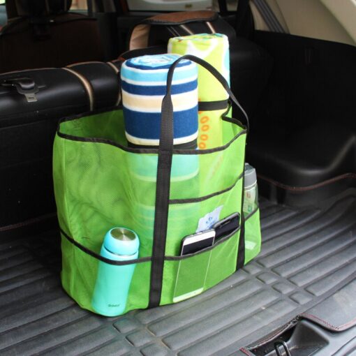 2019 Newest Women Swimming Bag Beach Sand Free Storage Handbag Cosmetic Pouch Portable Foldable Mesh Bags For Toys Shoes Clothes