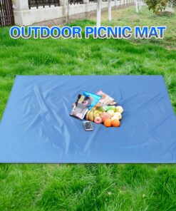 Lightweight Outdoor Camping Mat Cushion Moisture-proof Folding Picnic Mat Seat Waterproof Beach Mat Outdoor Blanket Ground Tarp
