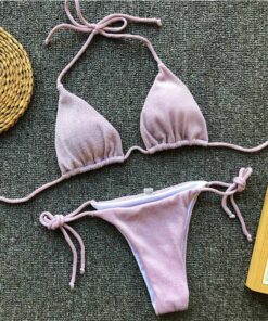 2019 New Ornaments Swimwear Women Sequins Diamond Bikini set Bathing Suit Sexy Push up Stones Straps Swimsuit Monokini Biquini