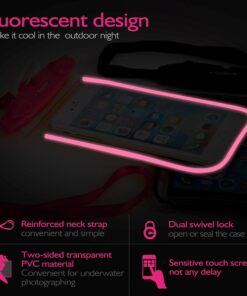 Waterproof Phone Pouch Drift Diving Swimming Bag Underwater Dry Bag Case Cover For Phone Water Sports Beach Pool Skiing 6 inch