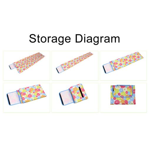 Portable Foldable Outdoor Camping Mat Widen Picnic Mat Plaid Beach Blanket Baby Multiplayer Mat Waterproof Beach Carpet