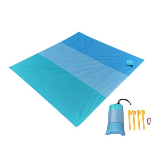 1Days Ship 200x210cm Beach Mat Waterproof Beach Blanket Outdoor Portable Picnic Mat Camping Ground Mat Camping Bed