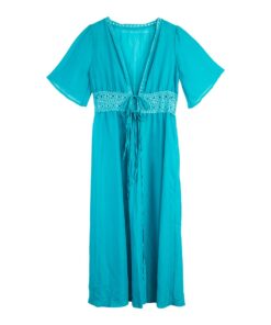 3XL Plus Size Summer Sexy Women Beach Cover Up V Neck Dress Long Maxi Dress Tunic Pareo Robe Swimwear Bathing Suit Beachwear